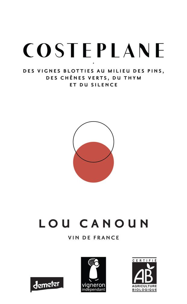 Lou Canoun Rouge NV. ORGANIC